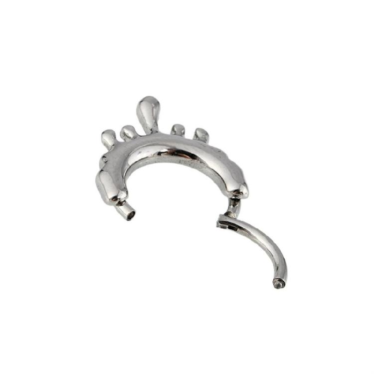 Set of 2 Septum Rings Hoop with Animal Theme Nose and Ear Piercing Jewelry Eye Catching Nose Rings Body Accessories