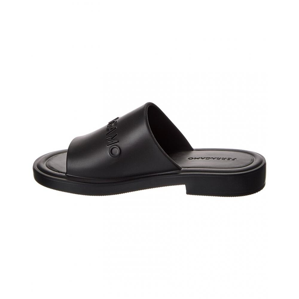 Salvatore Ferragamo Ferragamo Giuneva Jelly Sandal Black