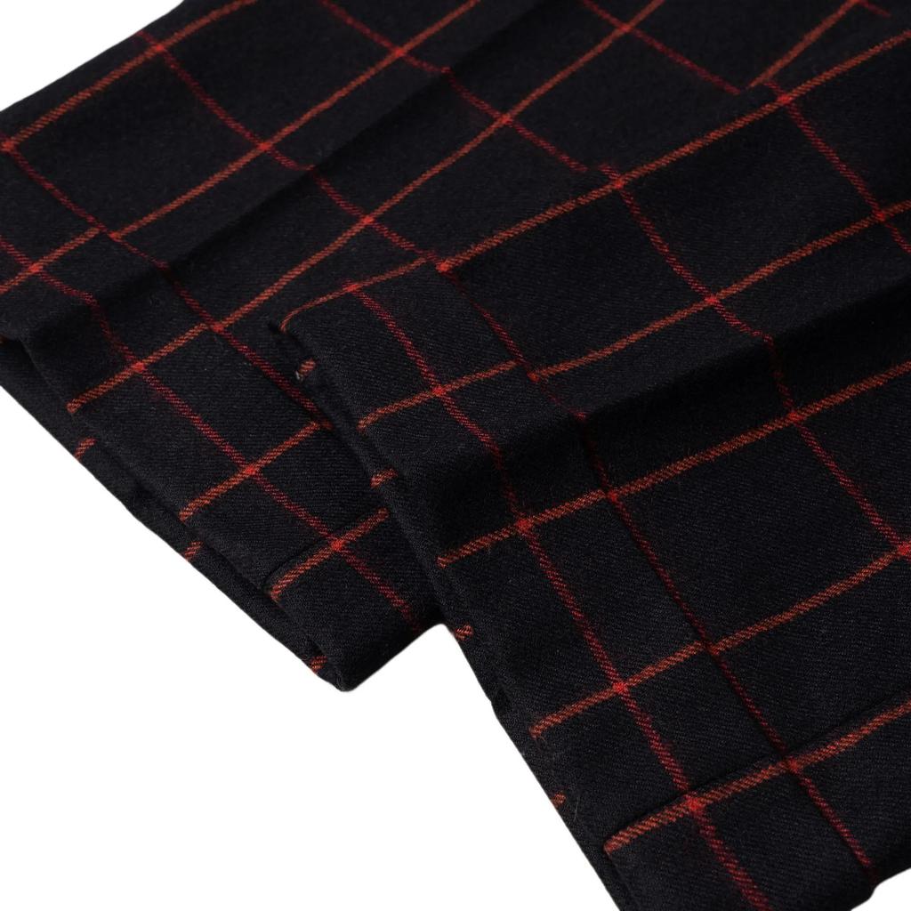 GUCCI Windowpane Printed Tailored Trousers (Unisex) Casual Pants 731054 ZAL2E 1072