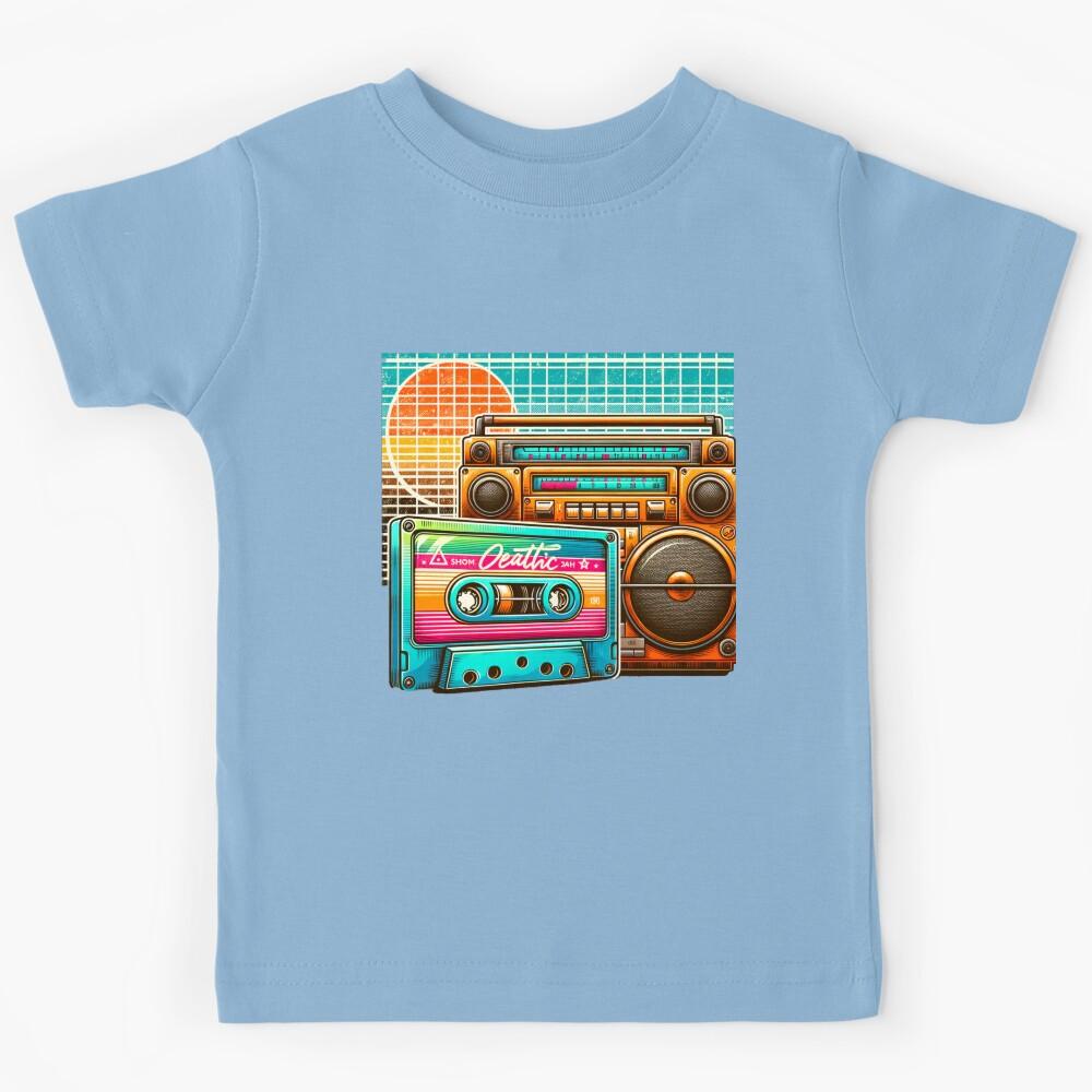 Retro Music Kids T-Shirt 130