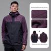 CAMEL Men's 3-in-1 Outdoor Jacket with Fleece Liner