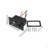 Bilge Pump Switch Panel ManualOffautomatic with Indicator Lights 12V for Boat