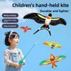 Fishing Rod Kite, Dynamic Mini Swallow and Butterfly Kite, Children Aged 3 To 6, Easy To Fly In A Light Breeze, Plastic Simulation Handheld Kite
