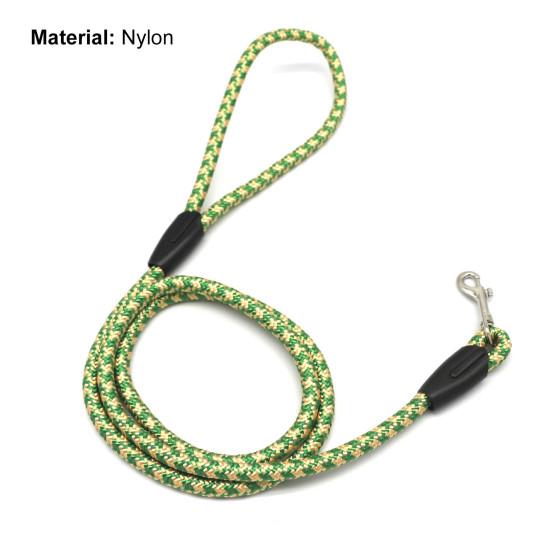 Pet Dogs Rope Plaid Pattern Wear-resistant Flexible Universal Pet Traction Leash for Small