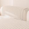 Edge-wrapped Solid Color Non-slip Sofa Cushion Winter Warm Anti-cat Scratch Sofa Cover New Cream Style Sofa Cushion