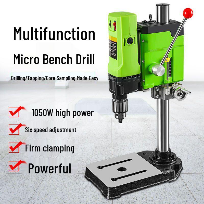 220V High Precision Mini Drill Press: Multifunctional, High-Speed Bench Lathe
