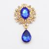 Engood 50Pcs Glass Rhinestone Pendant Button Wedding Sewing Trim & Embellishments Craft DIY Clothing Brooch Decoration Crafts