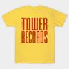 Asian Size Cotton Unisex Tshirt Print T-shirt Simple Tower Records Vintage T-shirt No-Cut Print Regular Fit