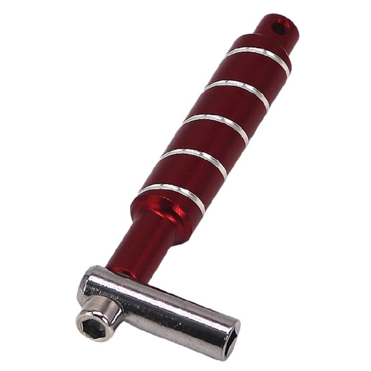Schwenkbarer Trommelstimmschlüssel, Feine Handwerkskunst L-Form Stimmtrommel Schraubenschlüssel für Marschtrommel Quadratische Schraubenschlüssel Trommelschlüssel