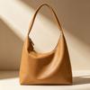 Tote Bag Korean Version Simple Fashion Bag Large Capacity Commuting Bag Casual Soft Leather Shoulder Bag Wholesale