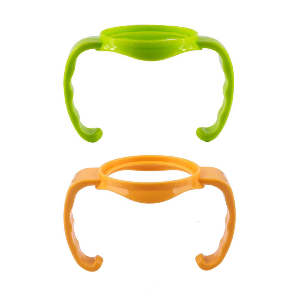 

Itisyou Baby Bottle Handles, Bottle Grips, Compatible with Pigeon Wide-Neck Baby Bottles, Bottle Accessories, Wide-Mouth Bottle Handles, 2-Piece Set