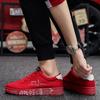 MCTIN Women's Shoes Lace Up Platform Sneakers Couples Casual Shoes for Men
