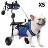 Adjustable Small Dog Wheelchair For Back Legs Disabled Pets Leg Brace Mobility Aid For Small Pets Hind Limb Rehabilitation Older