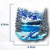Canada Travel Souvenirs Quebec Château Frontenac Fridge Magnets Ottawa Toronto Banff Fridge Stickers Birthday Gifts Home Decor