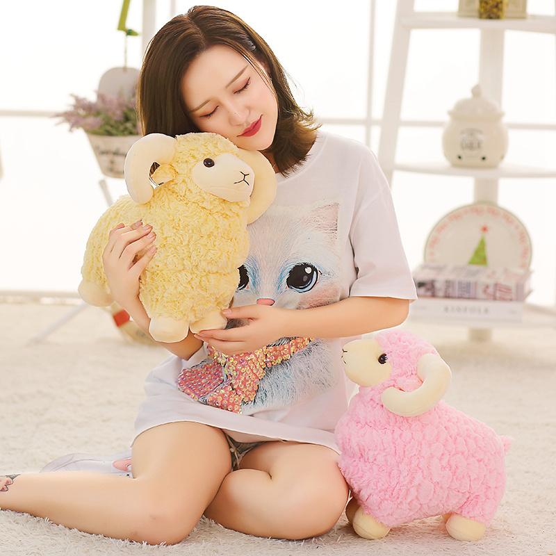 1pcs Plush Playthings Simulation Sheep Stuffed Sheep Animal Sheep Plush Dolls Playthings Gifts Great for Daily Use