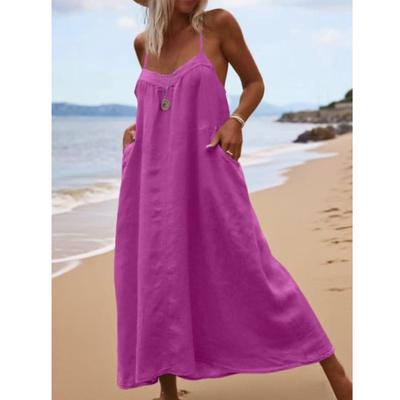 Women's Fashionable Loose,Fit ,Color Casual Dress