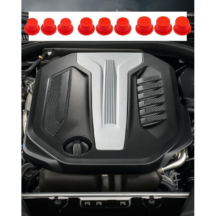 48 Pcs Automotive Cap Plugs Kit 0.11" To 2.39" Fit For AutoLine Pro, Autool, MR CARTOOL, OTC, Plastic Tapered Wide Thick Flange Hose Caps