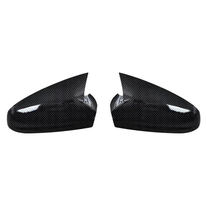 Rearview Mirror Housing Side Wing Mirror Cover Cap Fit For Vauxhall Opel Astra H 2004 - 2009 Car Accessories Carban/Glossy Black