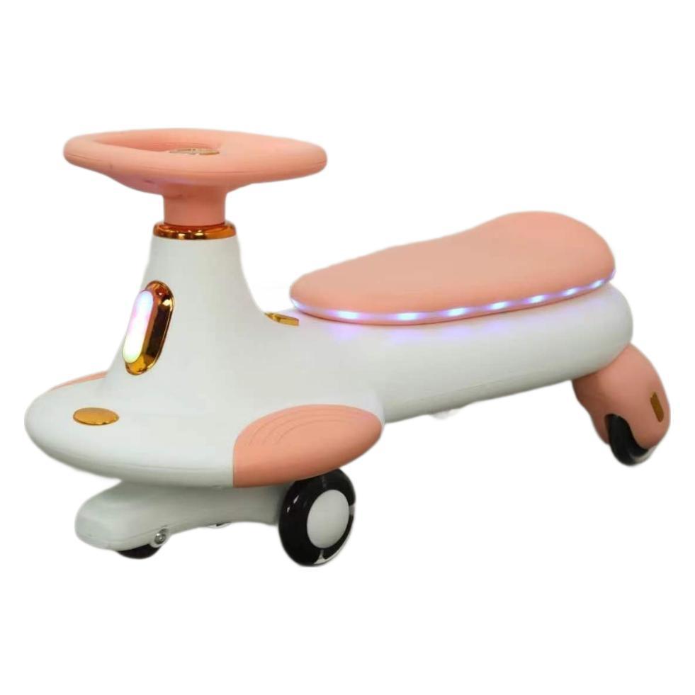 Silent Twist Car Scooter for Children 1-6 Years Old - Anti-Rollover Design with Universal Wheels