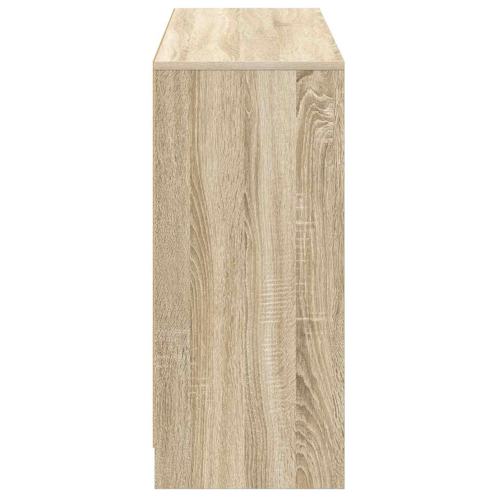 Sideboard with Drawers Sonoma Oak 102 X 32 X 73.5 Cm