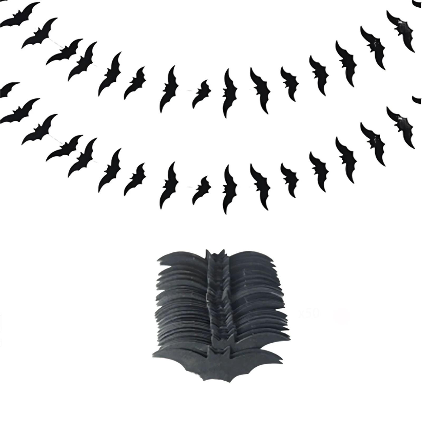 

Бумажные гирлянды Летучие мыши на Хэллоуин, Украшения на Хэллоуин Украшения для вечеринки Фестиваля призраков, Золотой лукЛетучая мышьЛатте-арт One Size