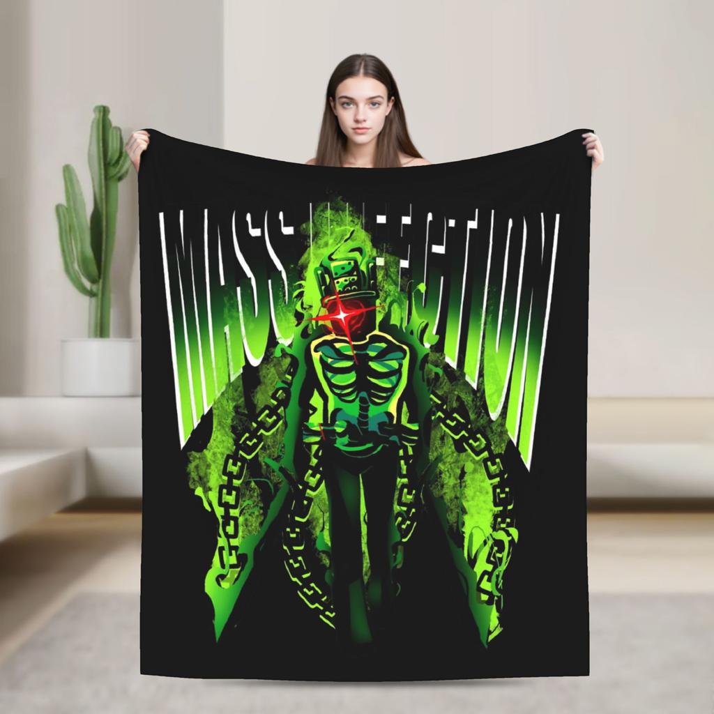 Elliot und John Doe Verlassene Decke Flauschige Überwurfdecke Sommer Klimaanlage Tragbar Weich Warm Bettüberwürfe