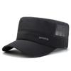 Mesh Flat Top Hat Quick Dry Sun Hat New Peaked Cap  Outdoor