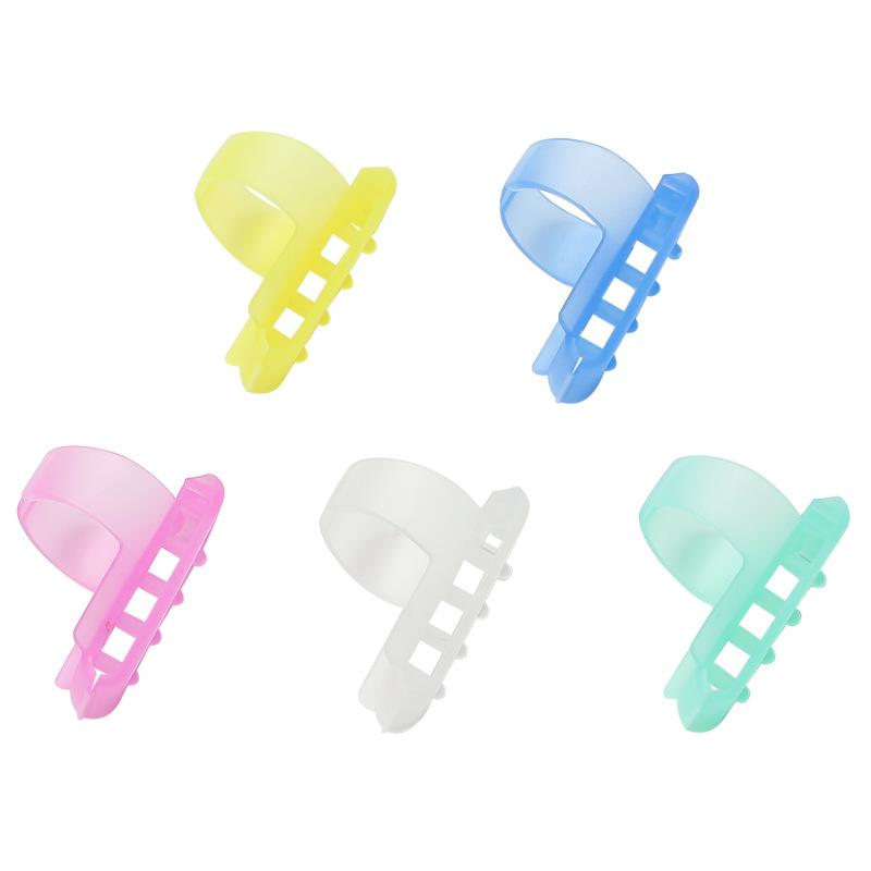DIY Conductor Finger Cover, Plastic Sweater Conductor Knitting Tool Knitting Sweater Ribbon Sewing Tool