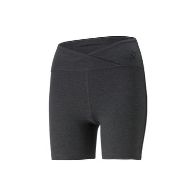 Einfarbige Lauf-Fitness-Trainingsshorts Damen-Shorts Schwarz 522731-01