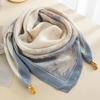 Women's Magnetic Buckle Cotton Scarf - Stylish, Lightweight, Comfortable Neck Protection