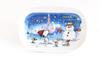 World Travel Northern Land JAPAN Dinner Large Oval 19cm Wide X 13cm Microwave and Dishwasher Made In Product 885488 "PEANUTS Snoopy" Plate, Plate,