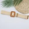 Waist Weave Rope Square Buckle Women Belt Dress Long Shirt Decorative Belts