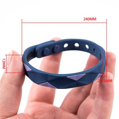 Antistatisches Negativ-Ionen-Sportarmband Energieausgleich Silikon-Paararmband