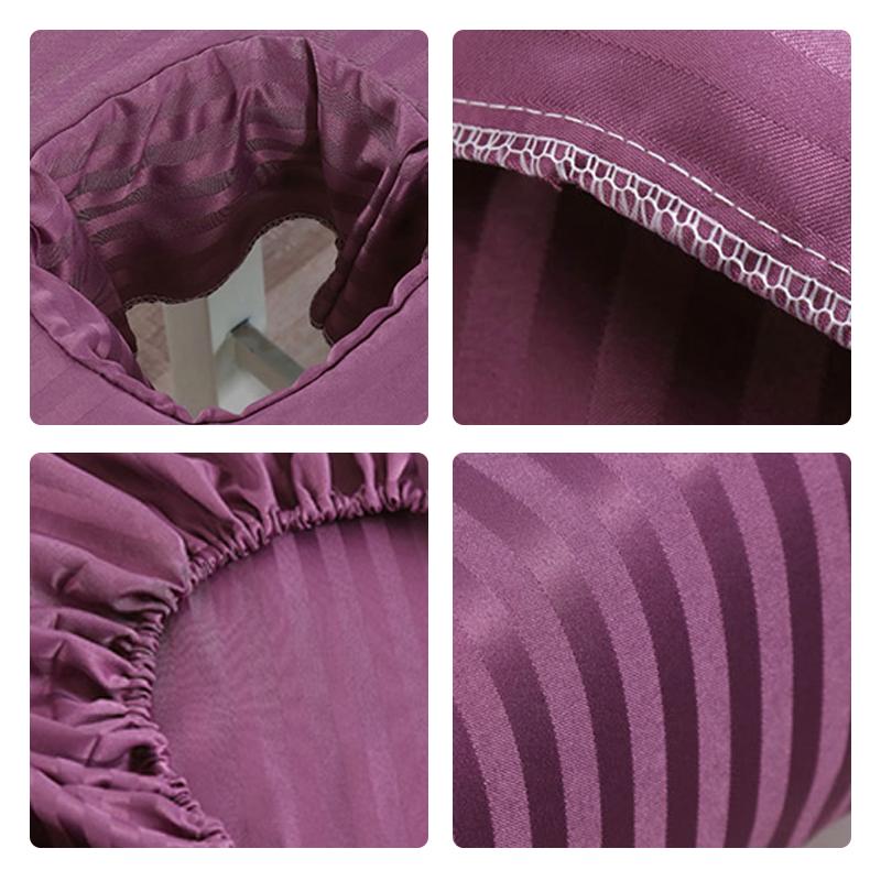 Beauty Massage Bed Table Cover Bed Sheets SPA Bed Fitted Sheet Massage Beauty Salon Treatment Table Cover With Face Hole