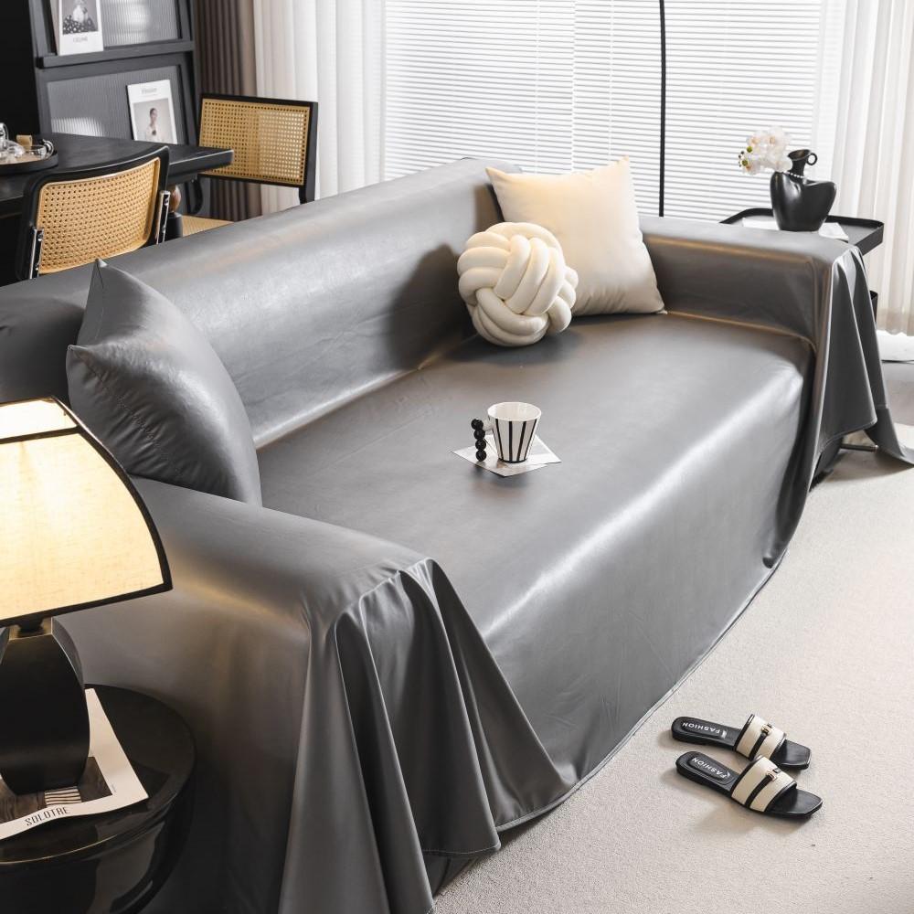 Copridivani in Pelle di Pecora Sintetica, Tappetini, Coperte Plaid, Posizione Soggiorno Casa, Coperta Impermeabile Moderna Autunnale