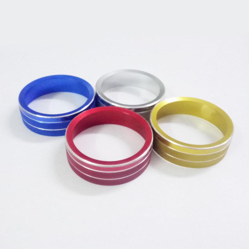 

14+ Jeep Cherokee Center Console 4WD Knob Ring - 19 Cherokee 4WD Aluminum Gold Decoration