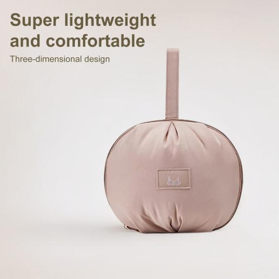 Underwear Storage Bag Multi-Pocket Organizer Large Capacity Waterproof Wide Opening Bra Panties