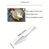 1pc Stainless Steel Cake Shovel Creative Pizza Shovel Fruit Fork Two Tooth Dessert Fork Baking Tool