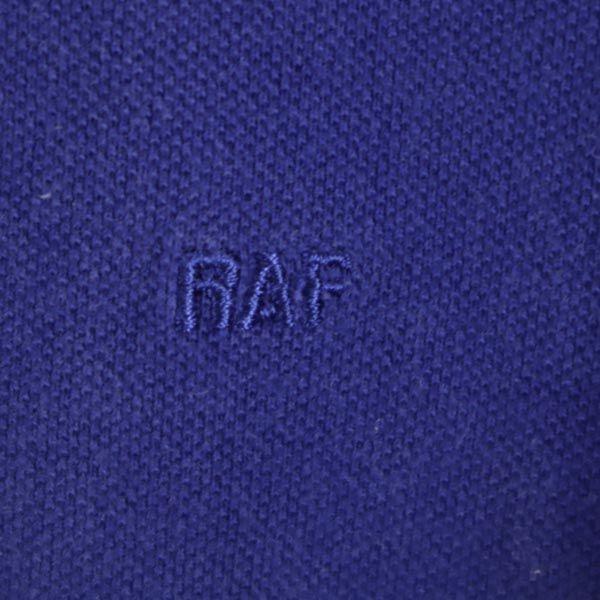 RAF SIMONS Short sleeve Polo shirt Blue Fawn Women Used