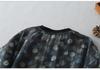2025 Women's Chic Colorful Print Short-Sleeve Summer T-Shirt with Round Neck