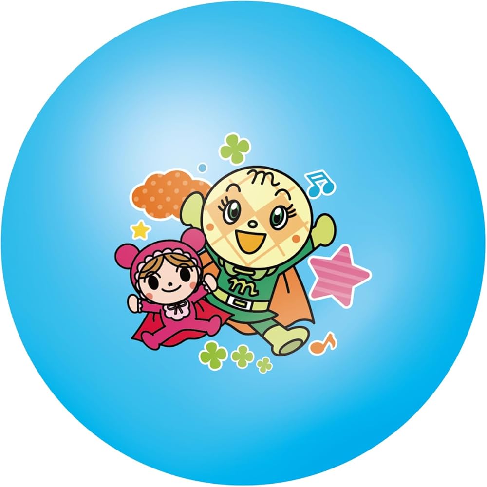 Anpanman Colorful Ball 8 Size Blue 20.5cm Kids Toy