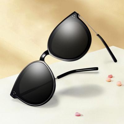 LOOKING4U Neoretro 86219 Gafas de Sol Redondas Overfit