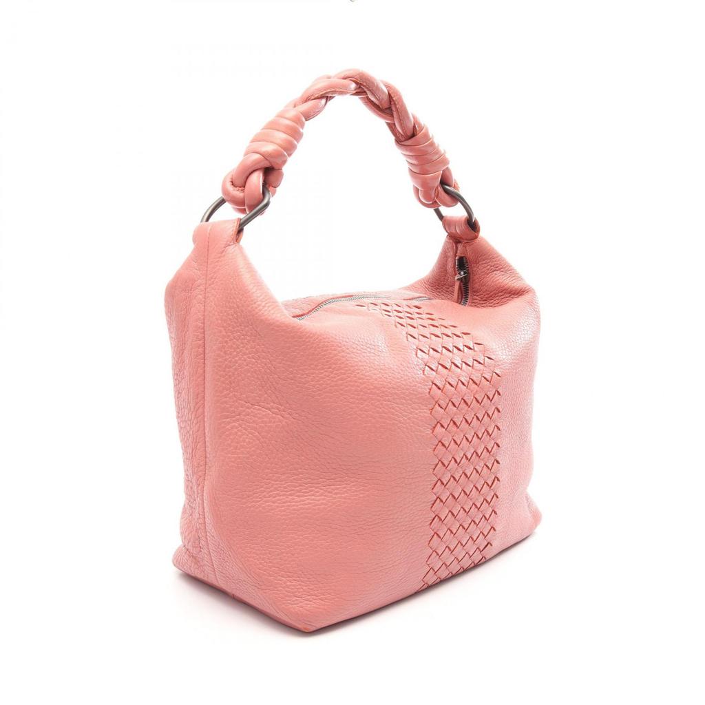 Used BOTTEGA VENETA Intrecciato Shoulder Bag 179331 leather Pink Used Women
