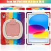 Silicone Kids Tablet Stand Case IPad 10th Gen Shockproof Full Coverage With Built-in Kickstand