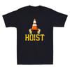 Pittsburgh Hoist The Traffic Cone Funny Meme Vintage Unisexs Short Sleeve Tshirt