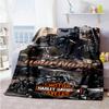 Harley-davidson Motorcycles Personalized Text Blanket Cozy Personalized Blanket Soft & Cozy Throw For Nap Office Chair Livingroom Bed