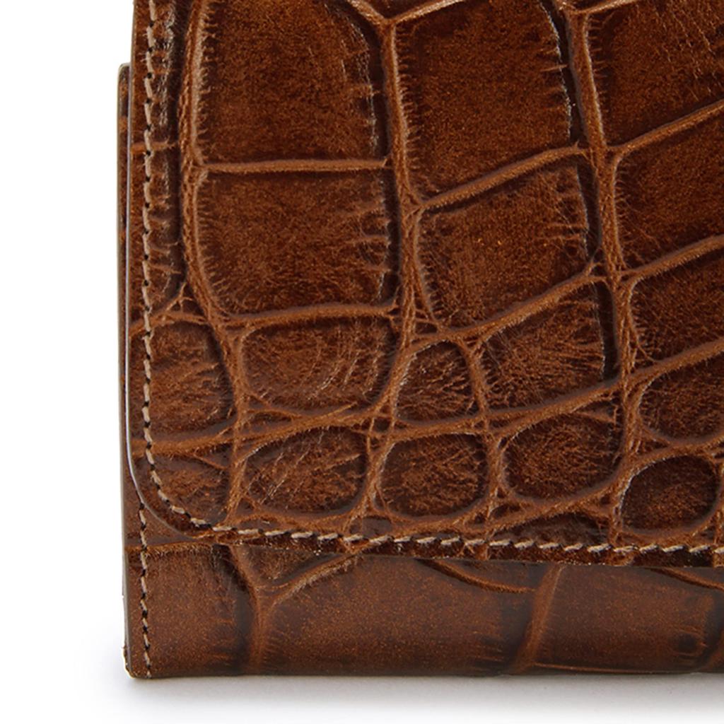 IL BISONTE Long Cowhide for Men and Women Wallet, Unisex, Leather, Red, 54_1_5432411140,