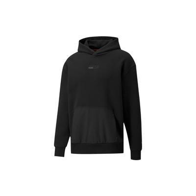 Puma Protec.T Kapuzenpullover mit Print Herren Tops Schwarz 534403-01