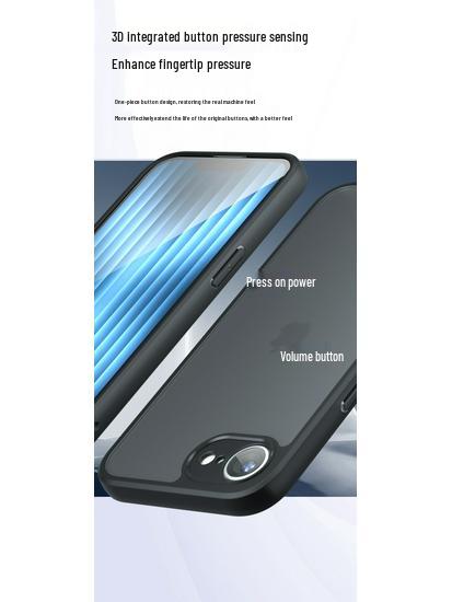 Skin-Feel Frosted Airbag Case for iPhone 17/SE4/Apple 16e