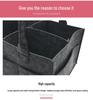 Large Capacity Multi-functional Felt Diaper Bag - Portable Mommy Bag for Outings
